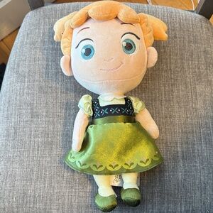 Disney Store Frozen Young Anna Plush Doll
